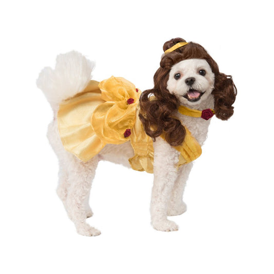 Disney Beauty and the Beast Belle Pet Costume for Dog or Cat Animals & Pet Supplies > Pet Supplies > Dog Supplies > Dog Apparel Rubies S  