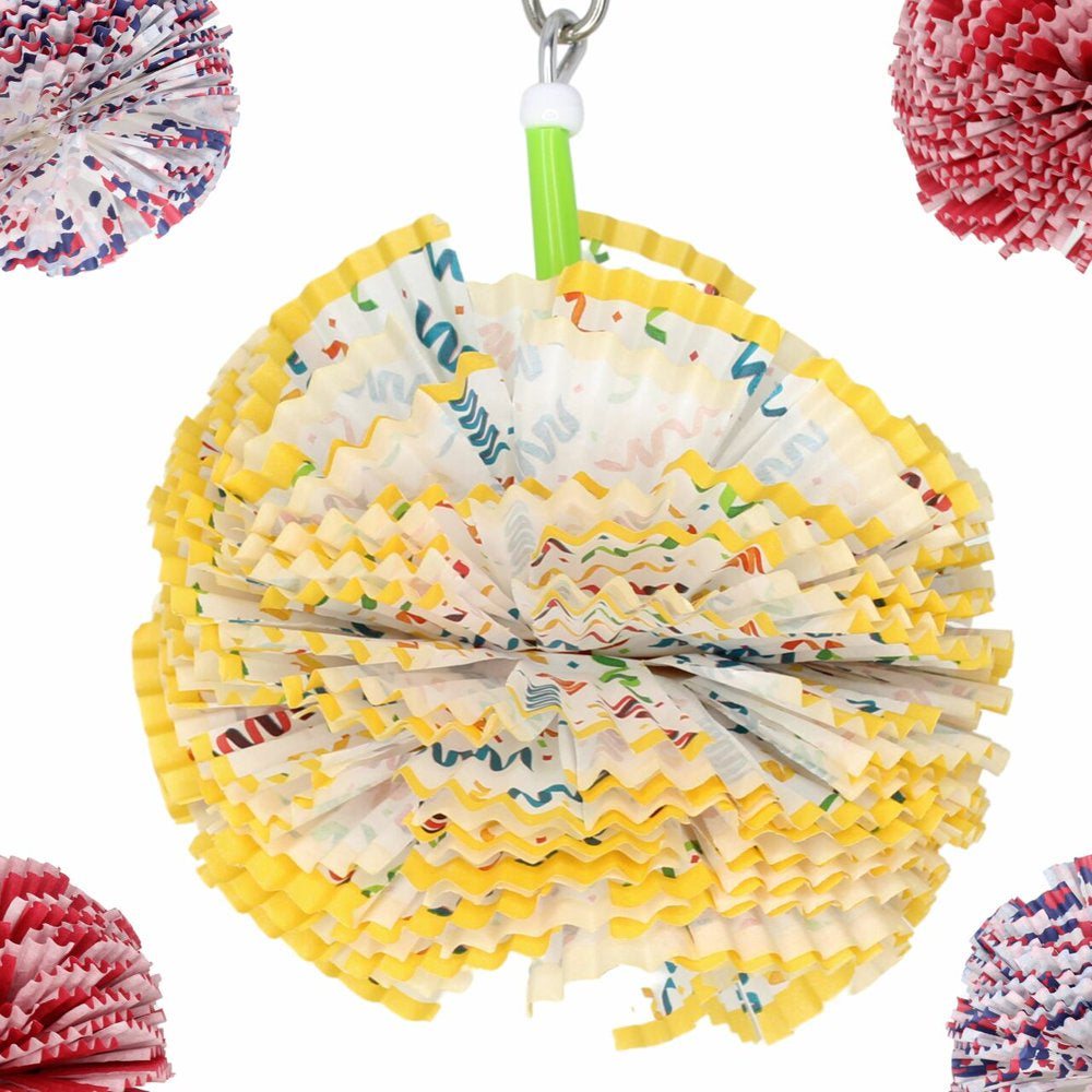 Bonka Bird Toys 1791 Paper Puff Bird Toy. Animals & Pet Supplies > Pet Supplies > Bird Supplies > Bird Toys Bonka Bird Toys   