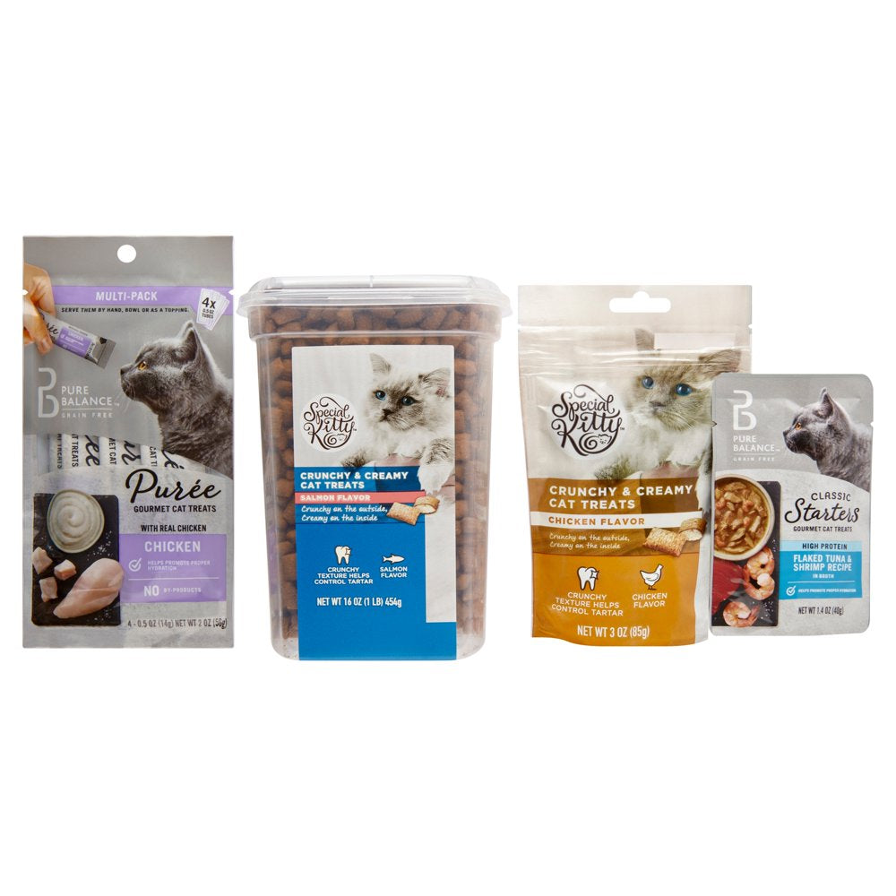 Pure Balance Classic Starters Gourmet Cat Treats, Poached Salmon in Broth, 1.4 Oz Animals & Pet Supplies > Pet Supplies > Cat Supplies > Cat Treats Wal-Mart Stores, Inc.   