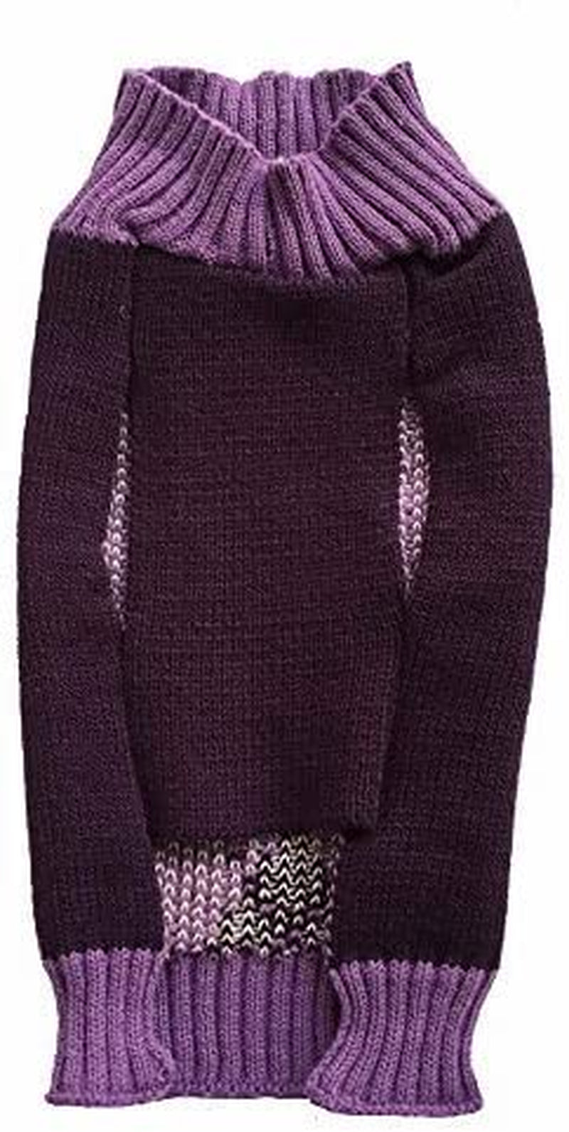 Argyle Knit Pet Sweaters Clothes for Small Dogs, Classic Purple X-Small (XS) Size Animals & Pet Supplies > Pet Supplies > Dog Supplies > Dog Apparel Alemon   