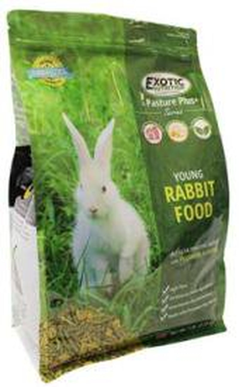 Exotic Pasture plus Young Rabbit Food, 5 Lb. Animals & Pet Supplies > Pet Supplies > Small Animal Supplies > Small Animal Food Exotic Nutrition   