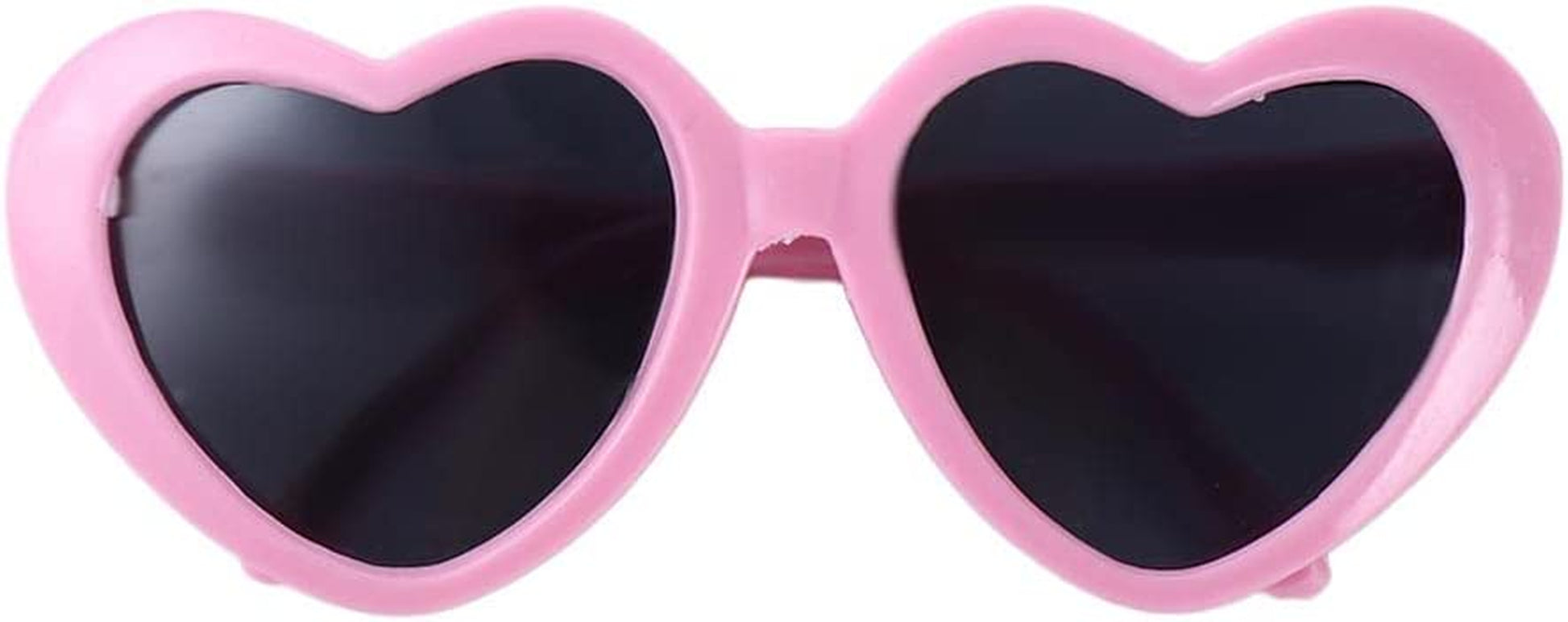 Pet Sunglasses Cute Pet Dog Sunglasses Cat Glasses Heart Sun Flower Glasses for Small Dogs Cat Accessories Photos Props Pets Party Decor(Red) Animals & Pet Supplies > Pet Supplies > Dog Supplies > Dog Apparel generic Pink  