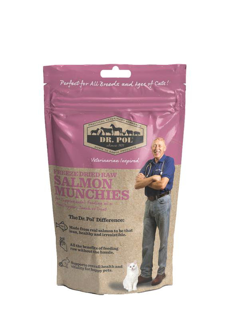 Dr. Pol Freeze Dried Munchies Salmon Cat Treat and Meal Topper
