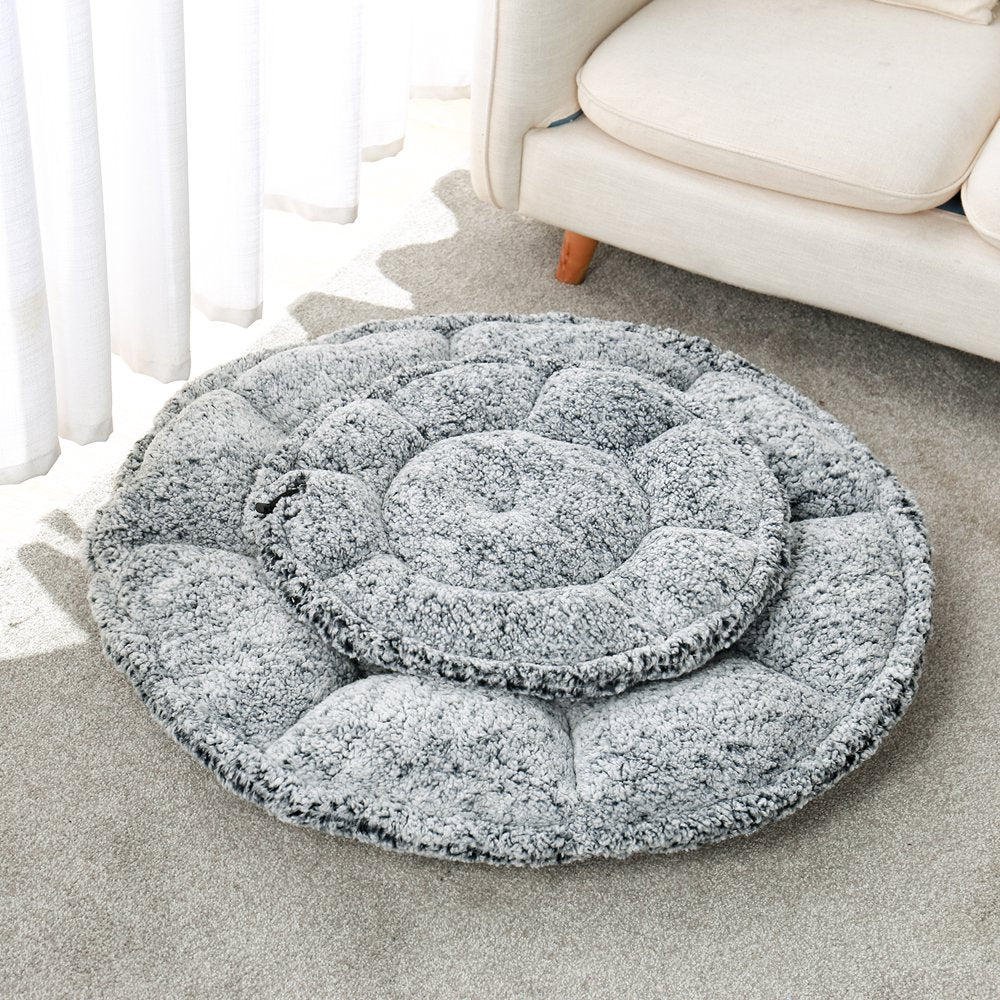 Petals-Shaped Pet Bed Soft 38.2"X 38.2" for Cats and Dogs,Large Animals & Pet Supplies > Pet Supplies > Cat Supplies > Cat Beds PAWZ Road   