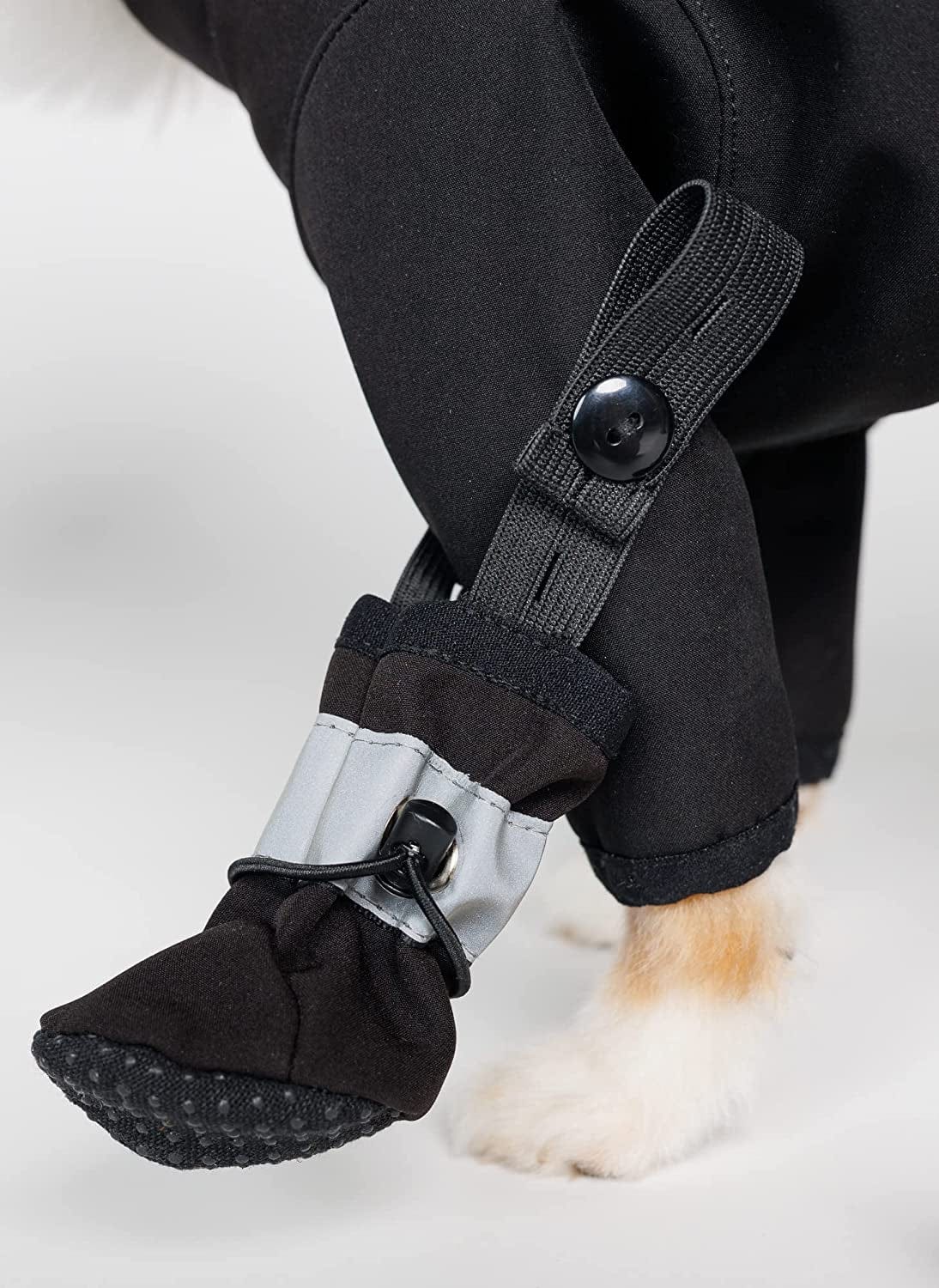 Dog Boots Attachable to the Jacket (Small) 6Cm X 4.5Cm (L-W) Animals & Pet Supplies > Pet Supplies > Dog Supplies > Dog Apparel Doggie wear style   