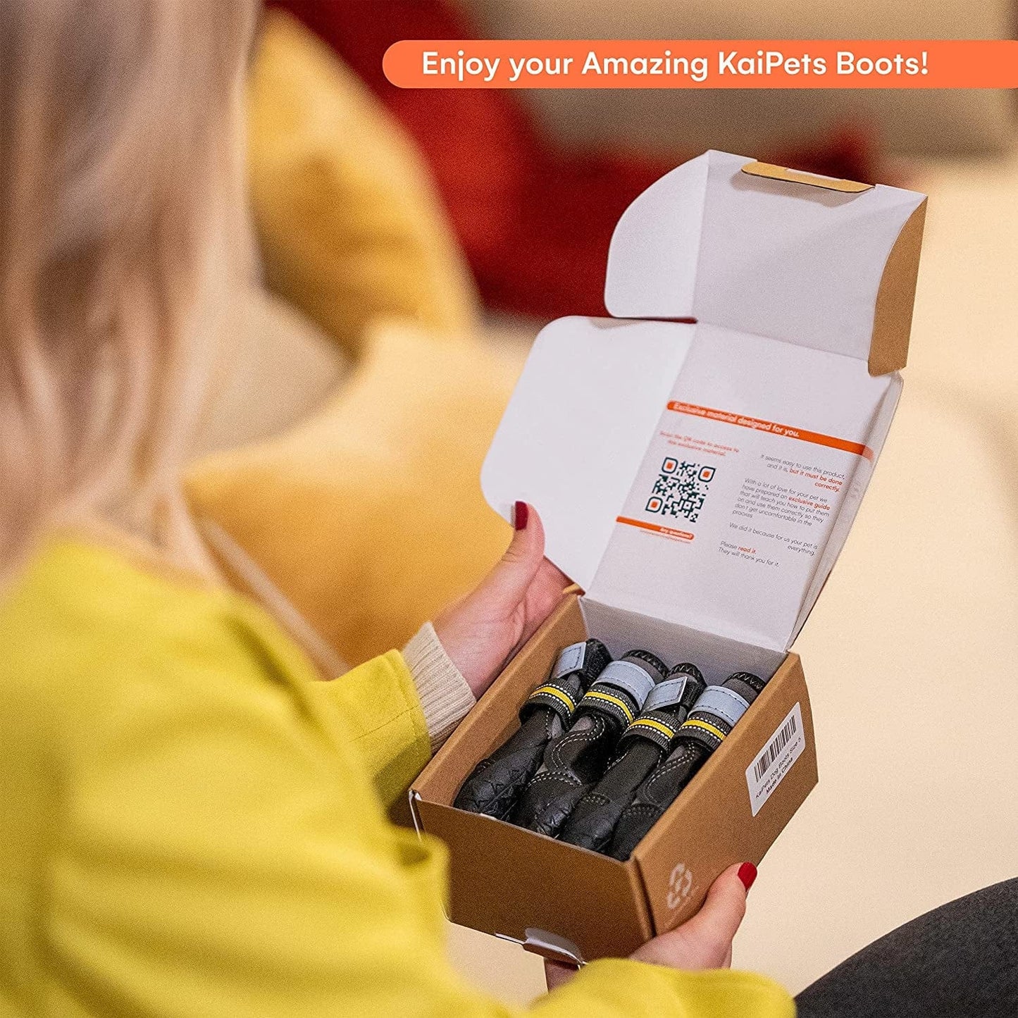 Dog Boots & Paw Protectors - Waterproof & Stain Resistant Dog Shoes for Small, Medium & Large Dogs - Easy to Get on & off - Reflective Dog Booties for Hot Pavement, Hiking, Rain & Snow - Size 7 Animals & Pet Supplies > Pet Supplies > Dog Supplies > Dog Apparel KaiPets   