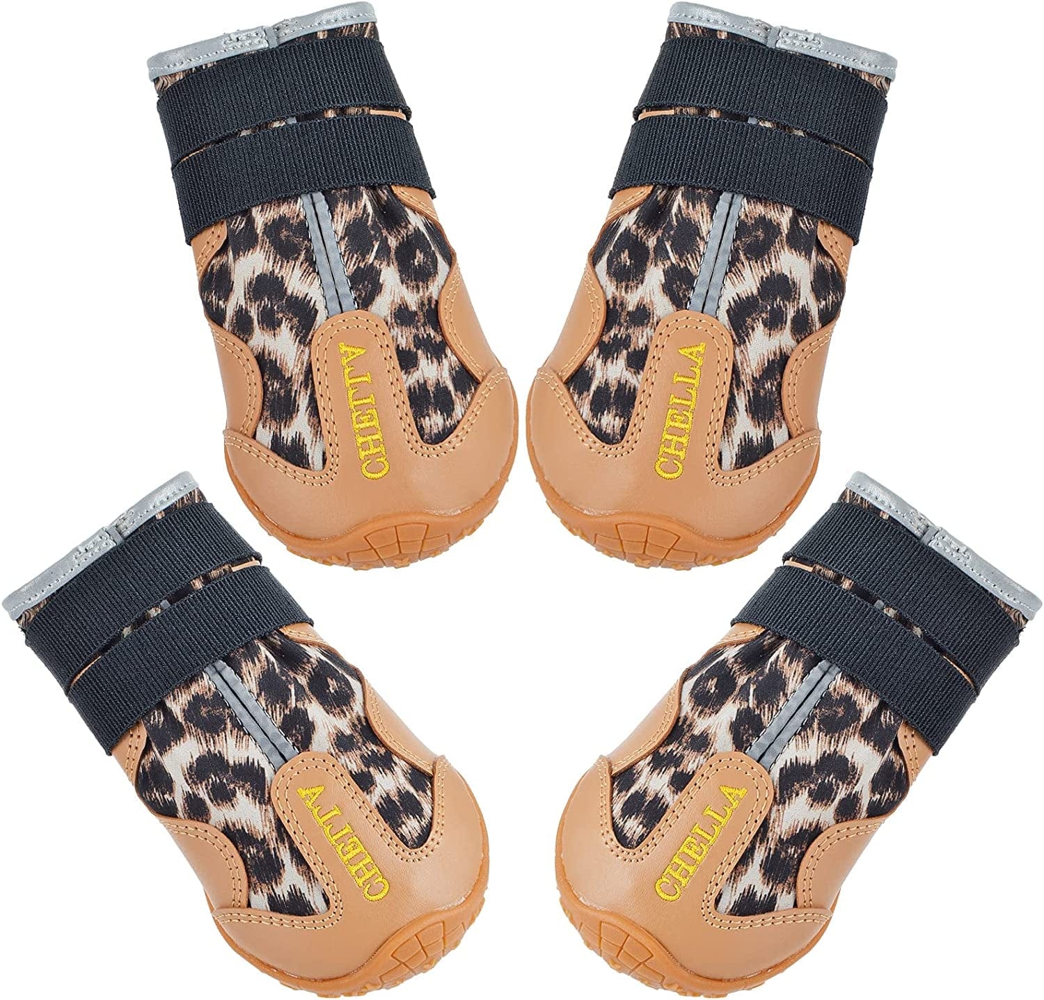 Dog Boots Waterproof Dog Shoes,Dog Shoes for Hot Pavement,Heat Protection Dog Booties Breathable Nonslip with Adjustable and Reflective Straps,Dog Paw Protection for Small, Medium, Large Dogs 4Pcs/Set Animals & Pet Supplies > Pet Supplies > Dog Supplies > Dog Apparel chella   