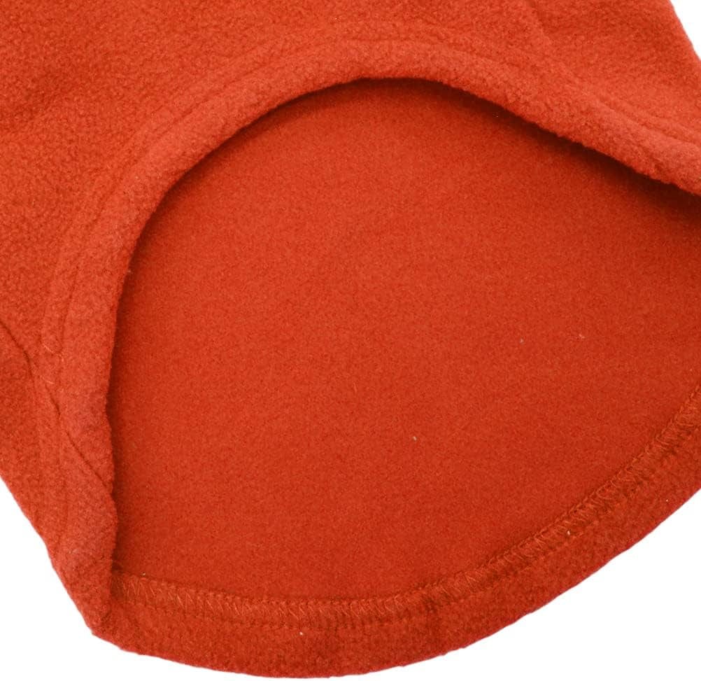 Dog Fleece Vest Soft Winter Jacket Sweater with D-Ring Leash Cold Weather Coat Hoodie for Small Medium Large Dogs Red Small Animals & Pet Supplies > Pet Supplies > Dog Supplies > Dog Apparel Barleygoo   