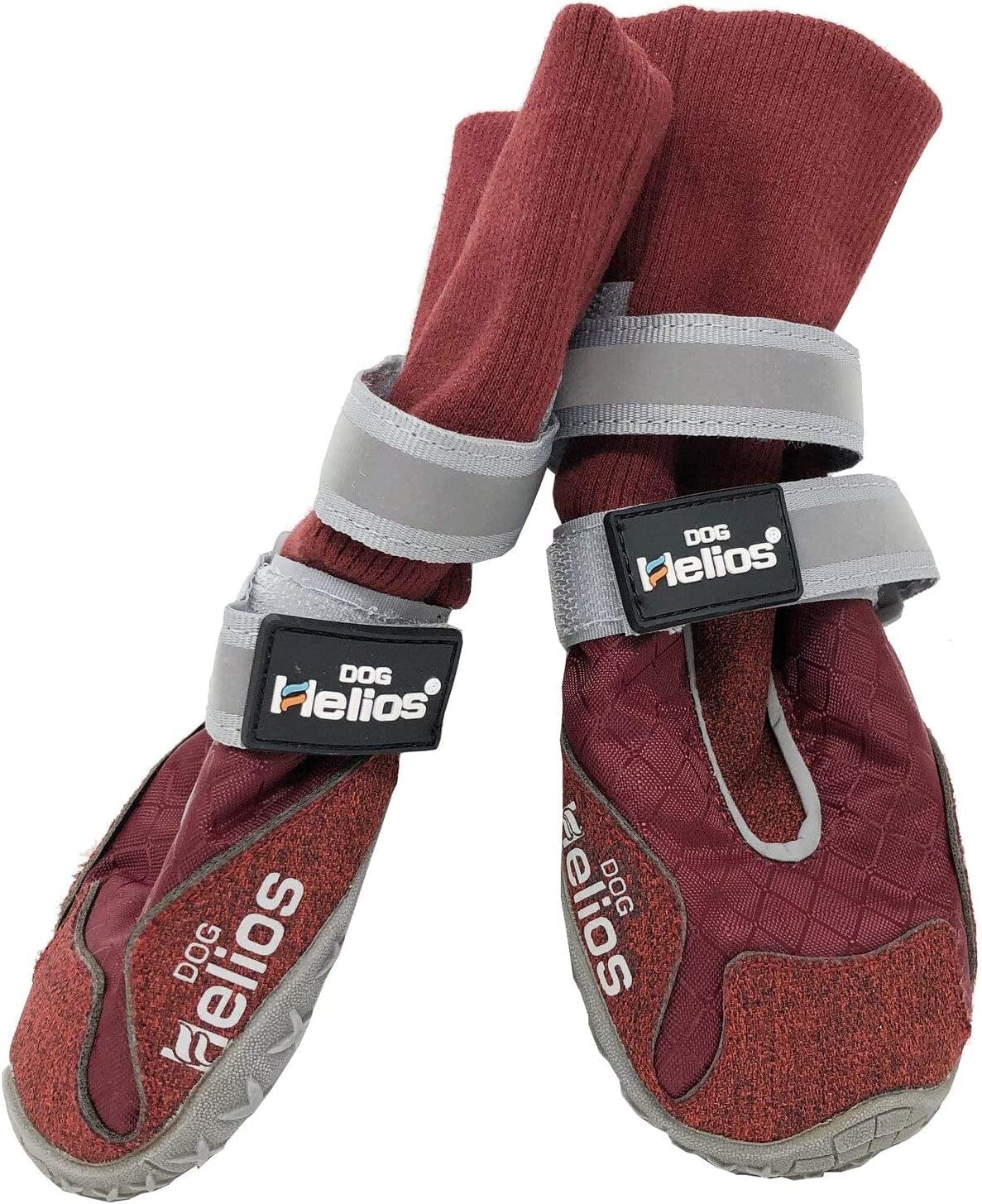 Dog Helios 'Traverse' Premium Grip High-Ankle Outdoor Dog Boots, Large, Red Animals & Pet Supplies > Pet Supplies > Dog Supplies > Dog Apparel Pet Life   