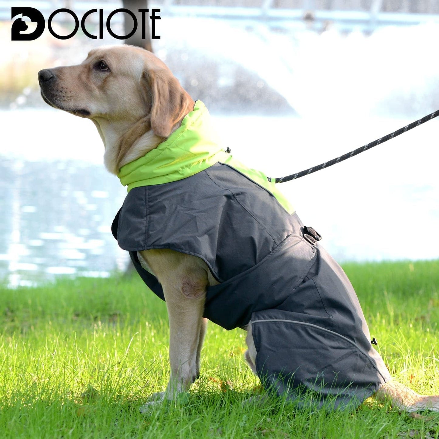 Dog Jacket - Cozy Warm Dog Winter Coat for Medium Large Dogs - Waterproof Windproof Snowproof Dog Cold Weather Coat with Quick-Release Buckle - Reflective Dog Clothes Outdoor Walking Hiking Travel Animals & Pet Supplies > Pet Supplies > Dog Supplies > Dog Apparel Dociote   