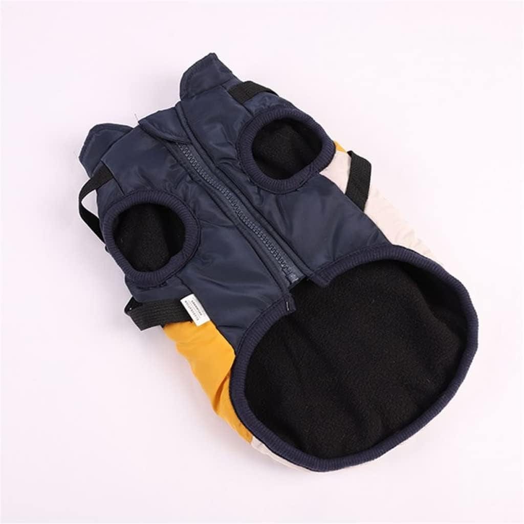 Dog Jackets Winter Cold Weather Dog Coats with Harness Soft Warm Sports Clothes Apparel for Small Medium Large Dogs (Yellow S Code) Animals & Pet Supplies > Pet Supplies > Dog Supplies > Dog Apparel Tomator   