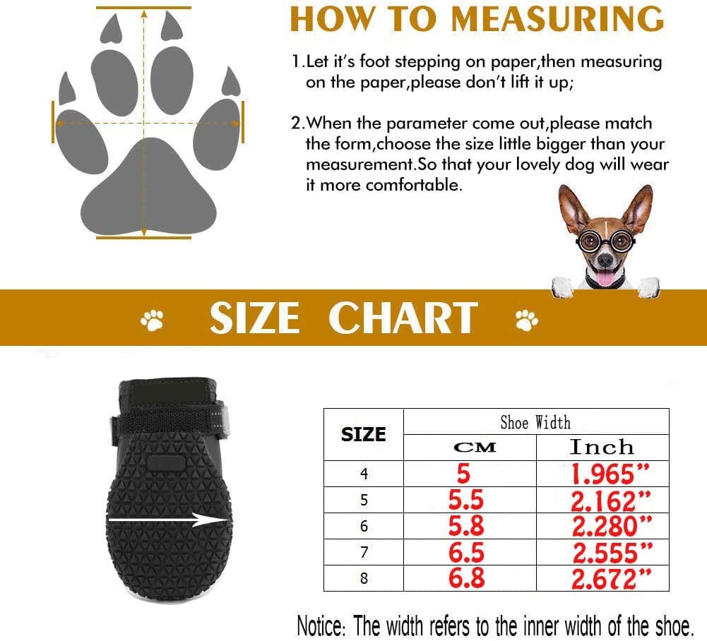 Dog Outdoor Shoes Breathable Running Shoes with Reflective Strap and Anti-Slip Sole for Pet Boots (5#) Animals & Pet Supplies > Pet Supplies > Dog Supplies > Dog Apparel Sunnyy   