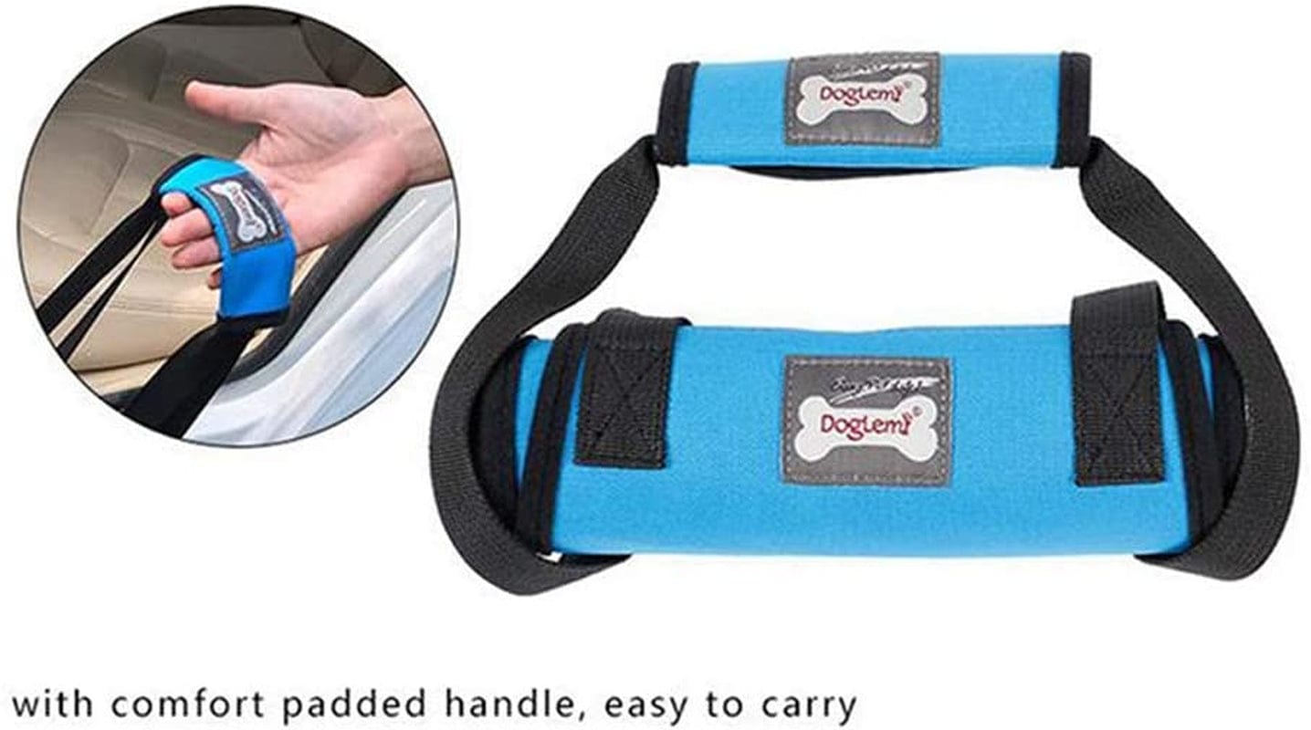 Dog Outdoor Supplies- Dog Aid Lift Support Harness with Handle Sling Assist Mobility Vest Leash Helping Aging Disabled Injured Weak Hind Legs- Blue (XL) Animals & Pet Supplies > Pet Supplies > Dog Supplies > Dog Apparel HERMJ   