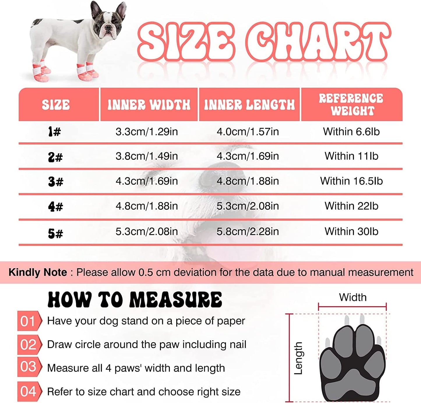 Dog Shoes Dog Boots for Small Medium Dogs,Dog Snow Boots Adjustable Breathable Fabric Paw Protector Anti-Slip Anti-Water Dog Boots for Walking Running Rain Snow Cold Weather 4PCS Animals & Pet Supplies > Pet Supplies > Dog Supplies > Dog Apparel dog shoes   