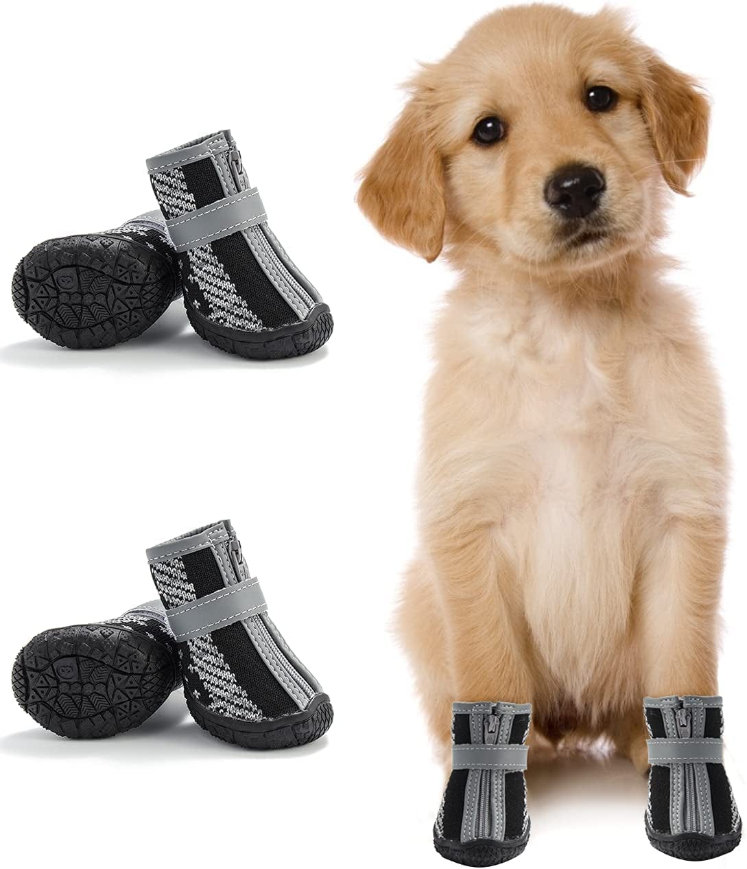 Breathable Dog Booties For Small Dogs - Protect Paws During Outdoor Walks -  Temu Bahrain