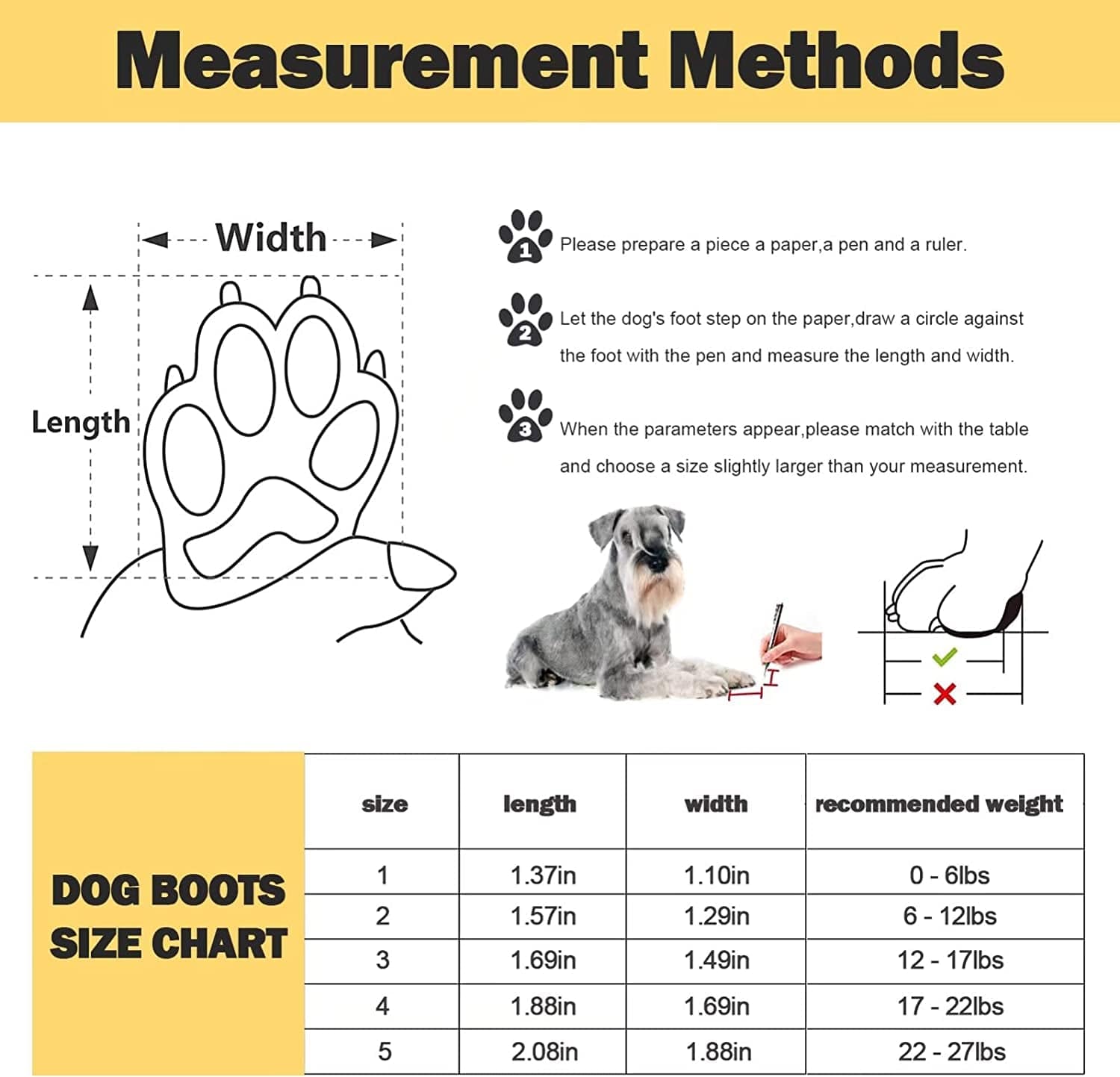 Dog Shoes for Hot Pavement Small Dogs, Dog Booties for Outdoor/Running/Hiking/Hot Pavement, Dog Boots Paw Protectors, Straps, Non-Slip, 4Pcs Animals & Pet Supplies > Pet Supplies > Dog Supplies > Dog Apparel WISYME   