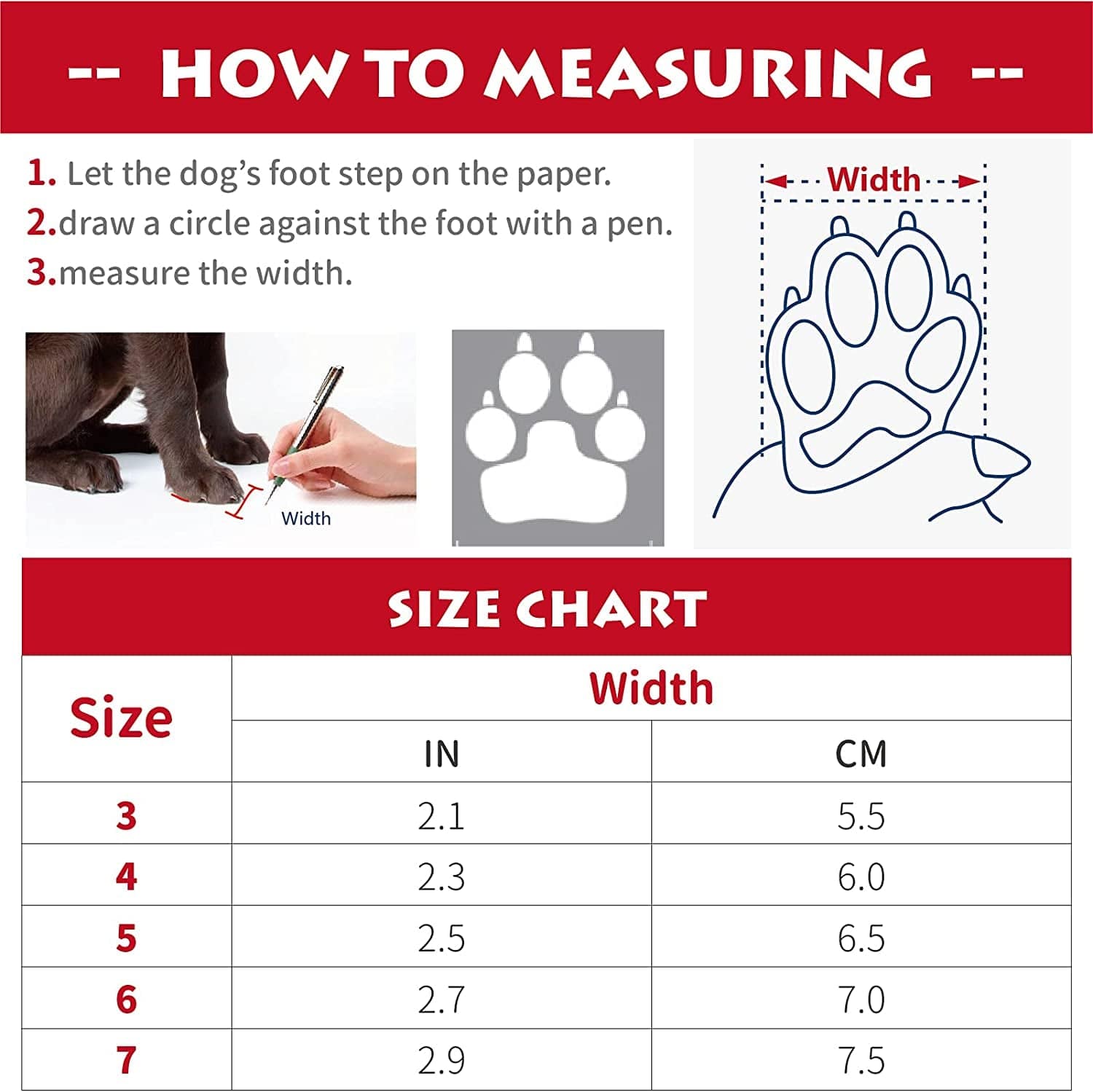 Dog Shoes Paw Protectors Waterproof Boots for Large Medium Dogs Summer Hot Pavement Hardwood Floors Anti-Slip Red 03 Animals & Pet Supplies > Pet Supplies > Dog Supplies > Dog Apparel Dolebean   