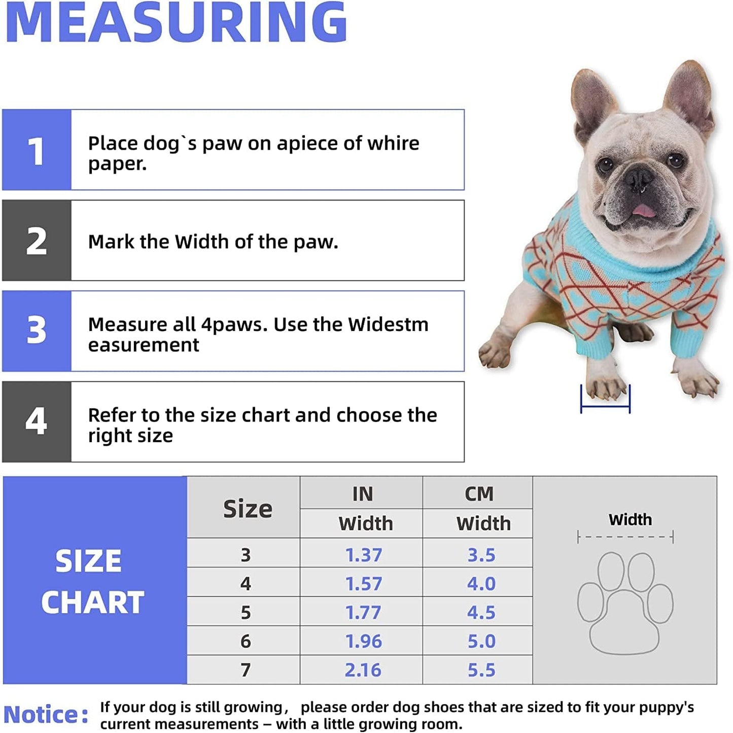 Dog Snow Boots with Fur Paw Protectors Shoes for Small Medium Size Dogs Winter Booties for Puppies 4Pcs B3 Animals & Pet Supplies > Pet Supplies > Dog Supplies > Dog Apparel BZAALOD   