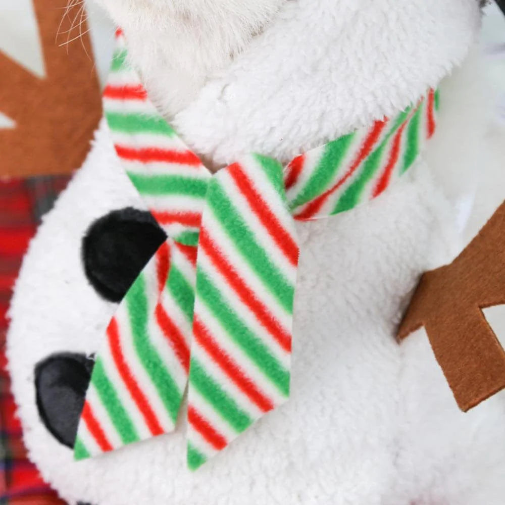 Dog Snowman Costume Large Christmas Costume Funny Pet Dogs Cats Clothes Apparel Party Dress up Clothing Christmas Animals & Pet Supplies > Pet Supplies > Cat Supplies > Cat Apparel MAXCOZY   
