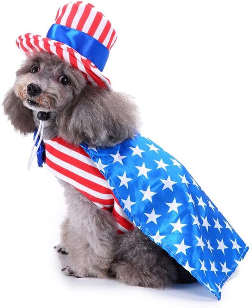 ＫＬＫＣＭＳ Dogs Costume Ball Flag Male Outfit Hat, S, as Described Animals & Pet Supplies > Pet Supplies > Dog Supplies > Dog Apparel ＫＬＫＣＭＳ   