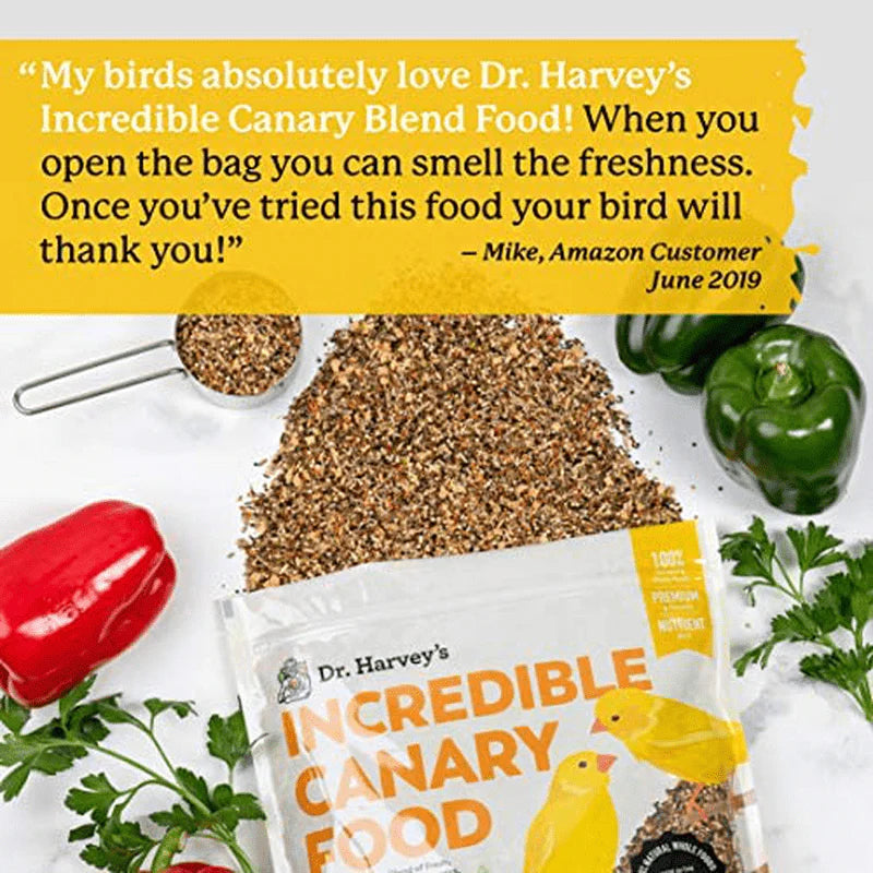 Dr. Harvey'S Incredible Canary Food, Natural Food for Canaries Animals & Pet Supplies > Pet Supplies > Bird Supplies > Bird Food Dr. Harvey's   