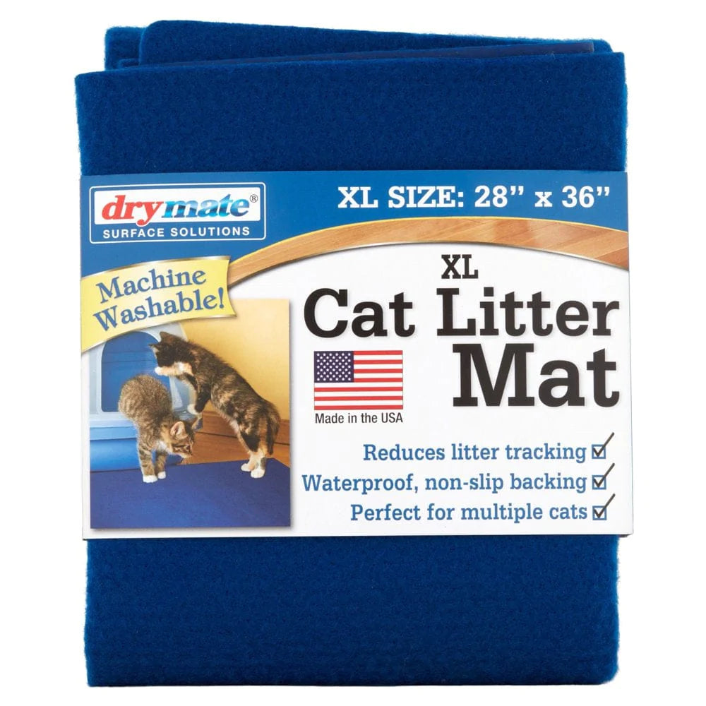 Drymate, Cat Litter Mat, Extra Large, Blue Animals & Pet Supplies > Pet Supplies > Cat Supplies > Cat Litter Box Mats Drymate   