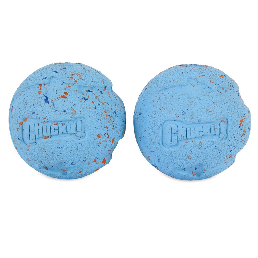 Chuckit! Ecofriendly Rebounce Ball Medium 2Pk Dog Toy Animals & Pet Supplies > Pet Supplies > Dog Supplies > Dog Toys Petmate   