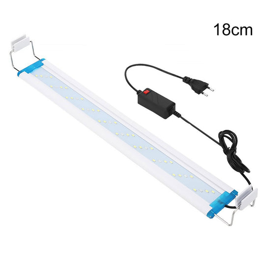 Aquarium Light Adjustable Support Aquatic Plant Lighting Aluminum Alloy Slim LED EU Plug Animals & Pet Supplies > Pet Supplies > Fish Supplies > Aquarium Lighting Rinhoo   