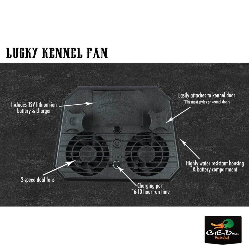 LUCKY DUCK PREMIUM KENNEL - KENNEL FAN Animals & Pet Supplies > Pet Supplies > Dog Supplies > Dog Kennels & Runs Lucky Duck   