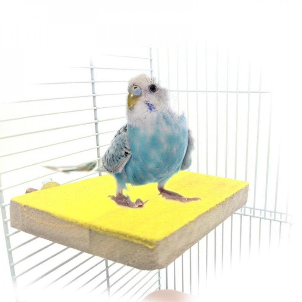 Perches Stand Platform Bird Toy Parrot Chew Toy Paw Grinding Clean for Toys Parrot Bites Parakeet Pet Supplies Animals & Pet Supplies > Pet Supplies > Bird Supplies > Bird Toys Overfox   