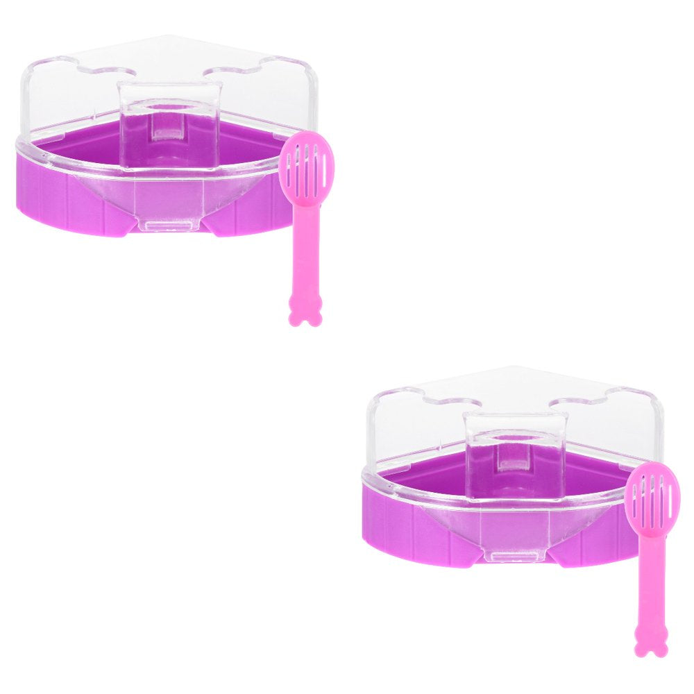 Frcolor Small Pet Bathroom Hamster Animal Sand House Habitat Toilet Cage Toy Bathtub Bath Container Dwarf Washroom Supply Animals & Pet Supplies > Pet Supplies > Small Animal Supplies > Small Animal Habitats & Cages FRCOLOR   