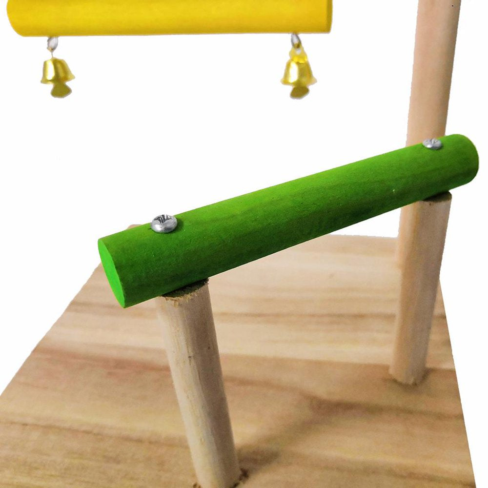 Parrots Playstand Bird Playground Parrot Perch Gym Stand Bird Ladders for Cockatoo Parakeet Cockatiel Cage Accessories Animals & Pet Supplies > Pet Supplies > Bird Supplies > Bird Gyms & Playstands FITYLE   