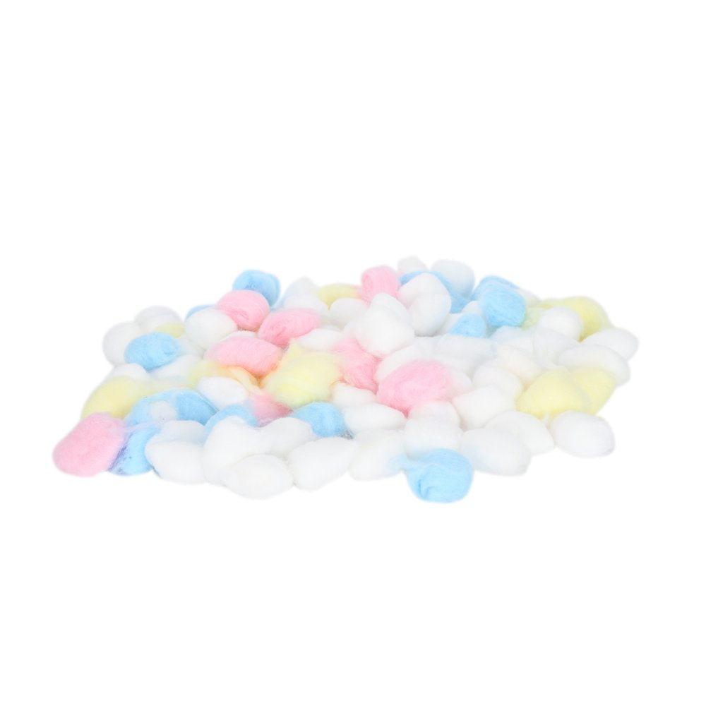 EBTOOLS Hamster House Filler Ball,Hamster Cotton Balls Filler Colorful Natural Cotton Warm Bedding for Small Animals House,Hamster Warm Bedding Animals & Pet Supplies > Pet Supplies > Small Animal Supplies > Small Animal Bedding EBTOOLS   