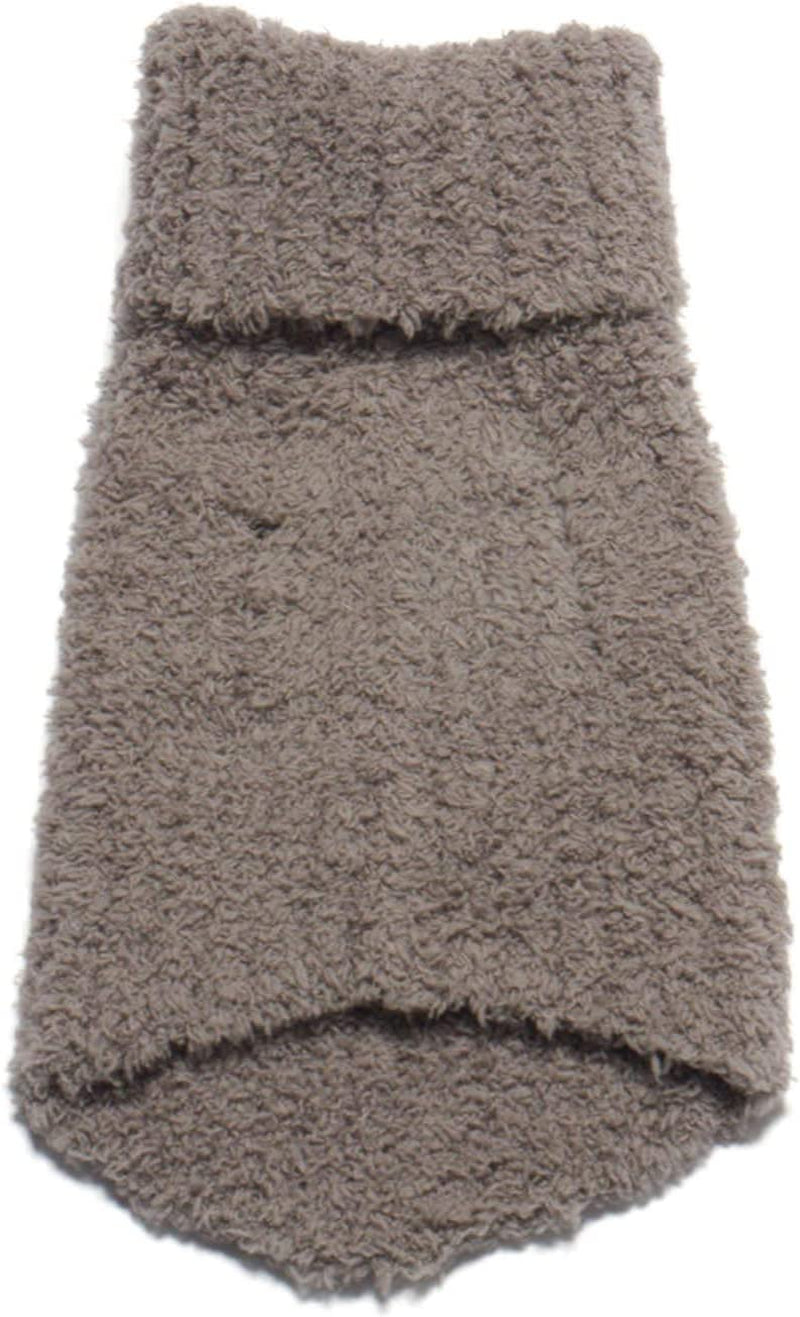 Barefoot Dreams Cozychic Ribbed Pet Sweater, Dog Clothes-Warm Gray,Large,Bdpcc0822 Animals & Pet Supplies > Pet Supplies > Dog Supplies > Dog Apparel Barefoot Dreams   