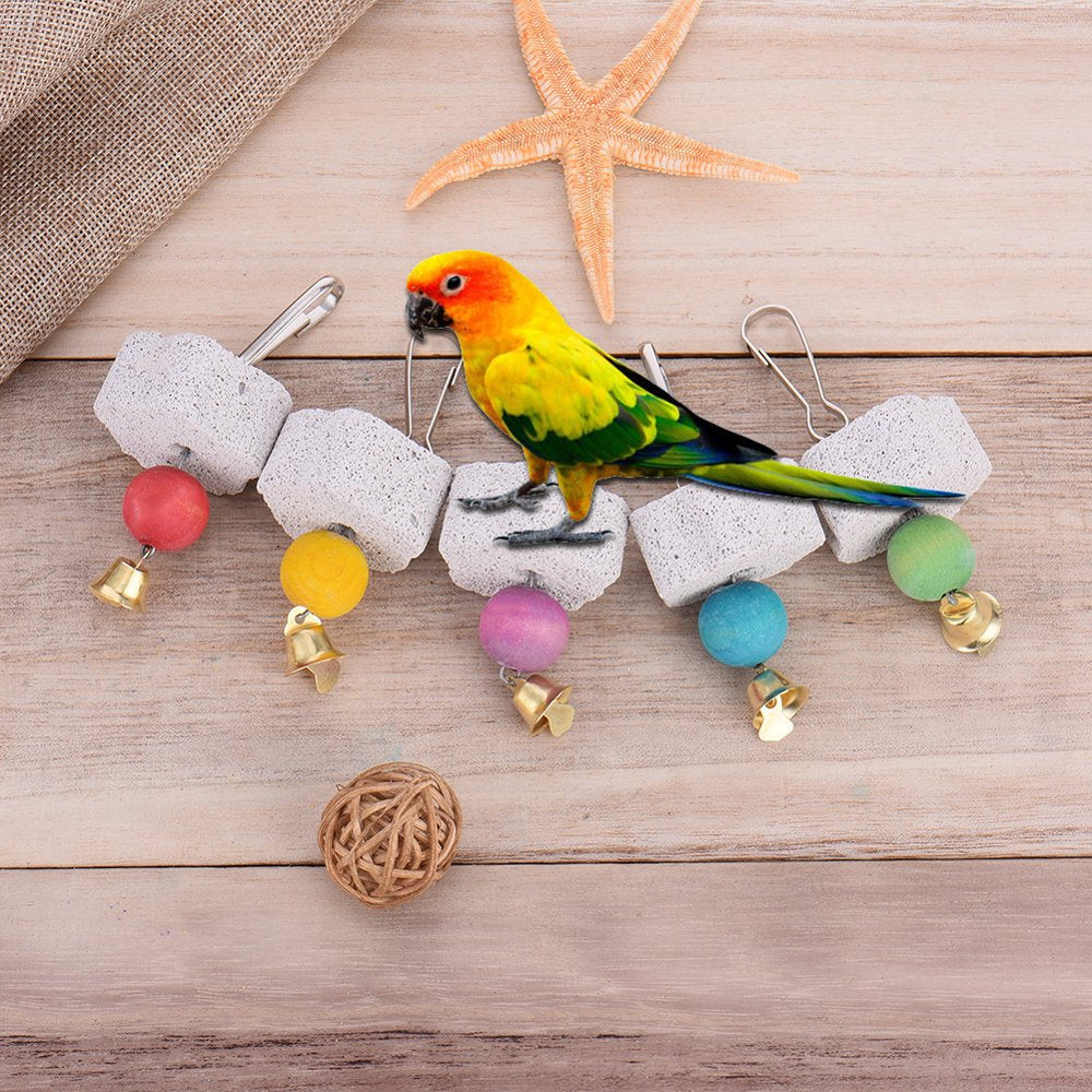 Parakeet Products Birds Toys Parrot Mouth Teeth Grinding Stone Chew Toy Animals & Pet Supplies > Pet Supplies > Bird Supplies > Bird Toys Julam   