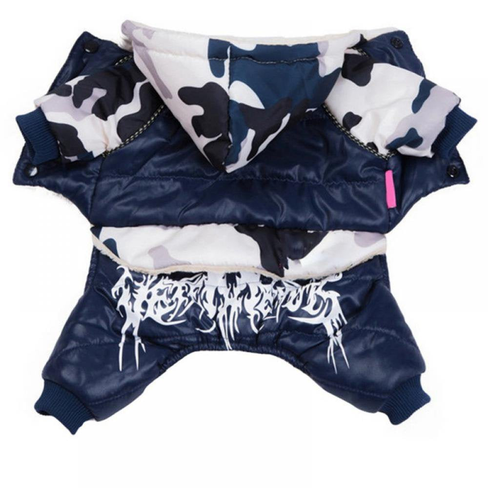 Topumt Warm Dog Jacket Windproof Camouflage Dog Vest Winter Coat Dog Apparel for Cold Weather Dog Jacket for Small Medium Large Dogs Animals & Pet Supplies > Pet Supplies > Dog Supplies > Dog Apparel Topumt   