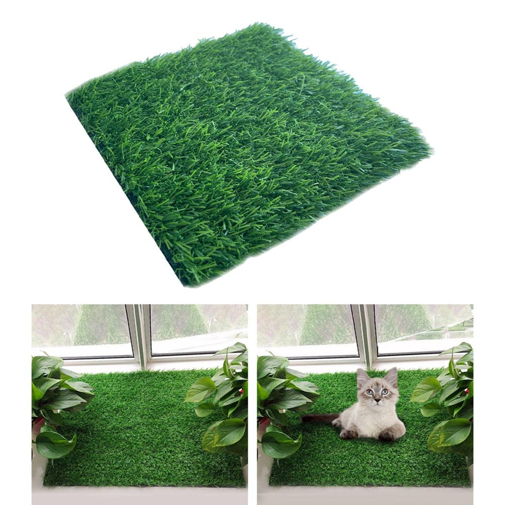Washable Dog Pee Pad ,Pet Toilet Training, Indoor and Outdoor Artificial Grass Potty Simulation Lawn Turf Green For Animals & Pet Supplies > Pet Supplies > Dog Supplies > Dog Diaper Pads & Liners perfk   