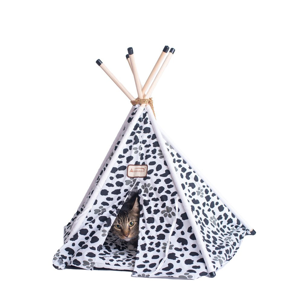 Armarkat Teepee Pet Cat Bed, Multicolor Animals & Pet Supplies > Pet Supplies > Cat Supplies > Cat Beds Aeromark Intl Inc   