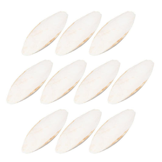 Cuttlebone Toys for Birds- 10Pcs Natural Cuddle Bone Parrot Chew Toys Chewing Cuttlefish Bone Bird Cuttlebone for Parakeets Cockatiel Macaw Conur (10Cm) Animals & Pet Supplies > Pet Supplies > Bird Supplies > Bird Toys Bellanny   