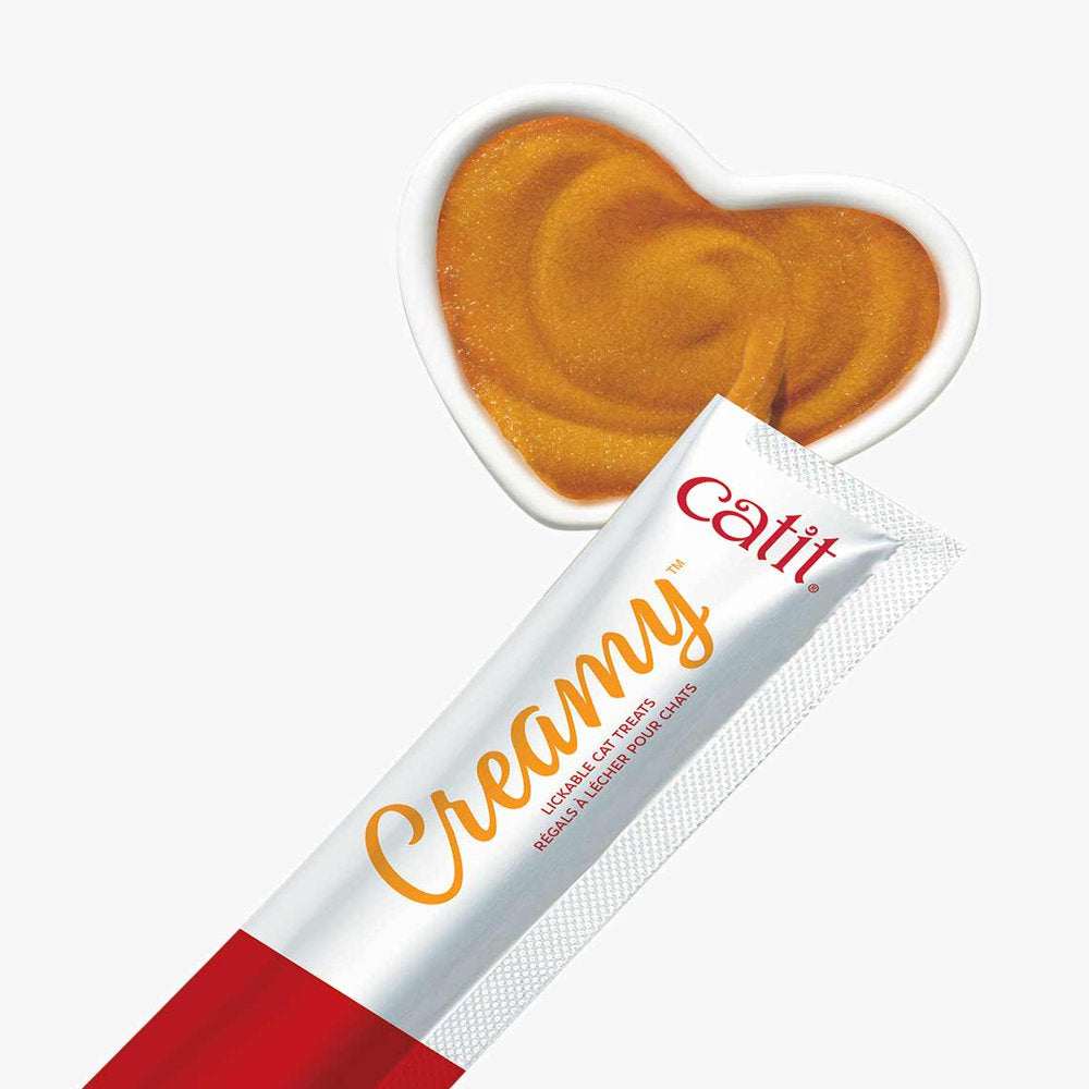 Catit Creamy Lickable Cat Treat Tube, Chicken/Liver, 30 Pack Animals & Pet Supplies > Pet Supplies > Cat Supplies > Cat Treats Hagen   