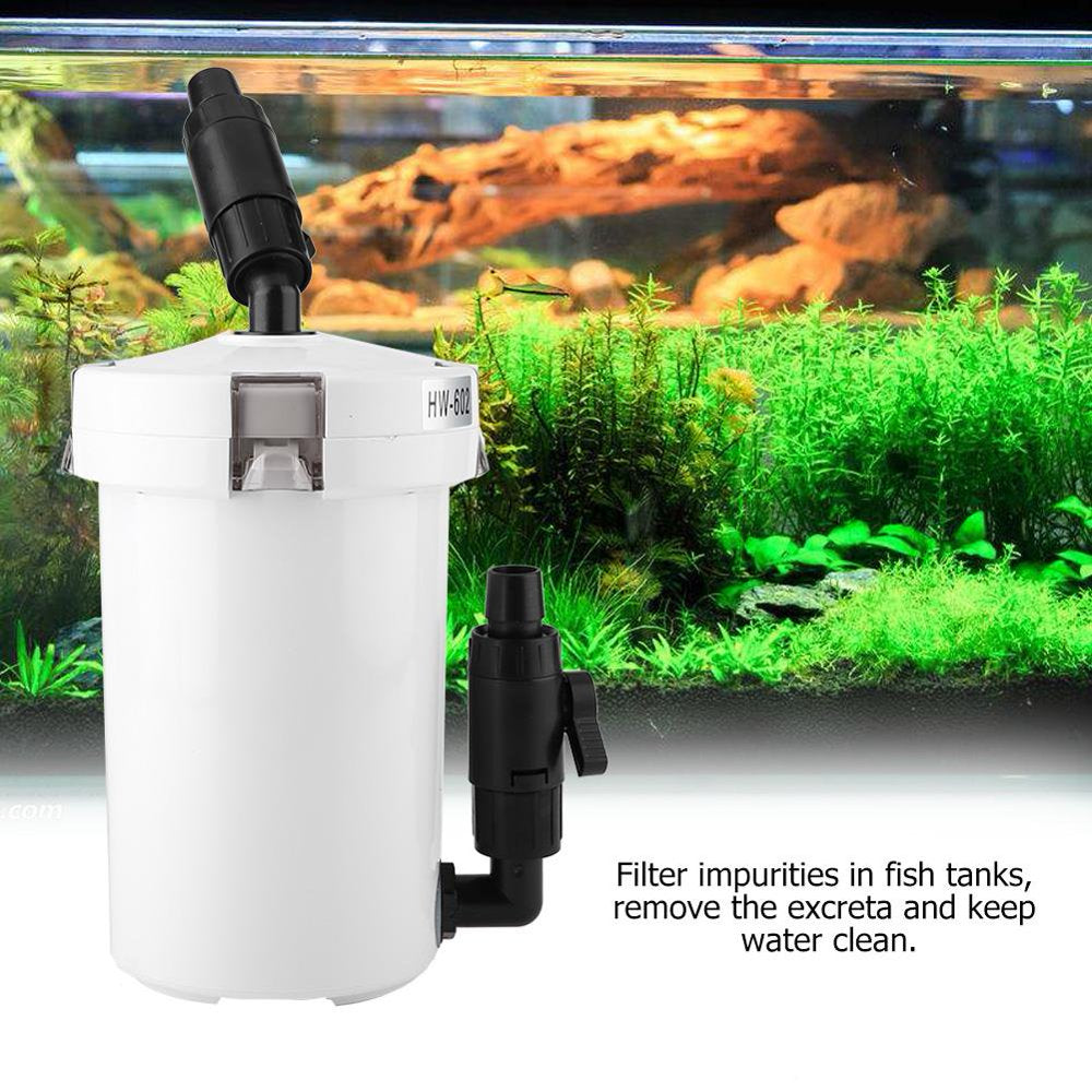 HERCHR Fish Tank Filter Pump Aquarium, Fish Tank External Canister Filter with Pump Table Mute Filters Bucket , External Aquarium Filter Animals & Pet Supplies > Pet Supplies > Fish Supplies > Aquarium Filters Herchr   