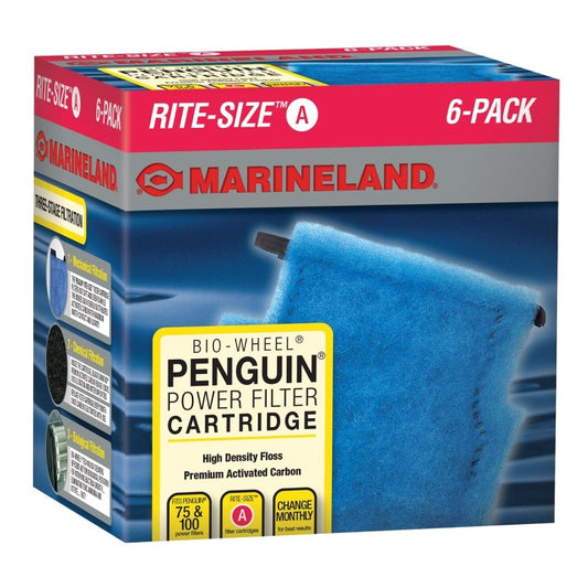 Marineland Penguin Bio-Wheel Replacement Power Filter Cartridges for Aquarium Filtration Animals & Pet Supplies > Pet Supplies > Fish Supplies > Aquarium Filters Spectrum Brands 6-pack  