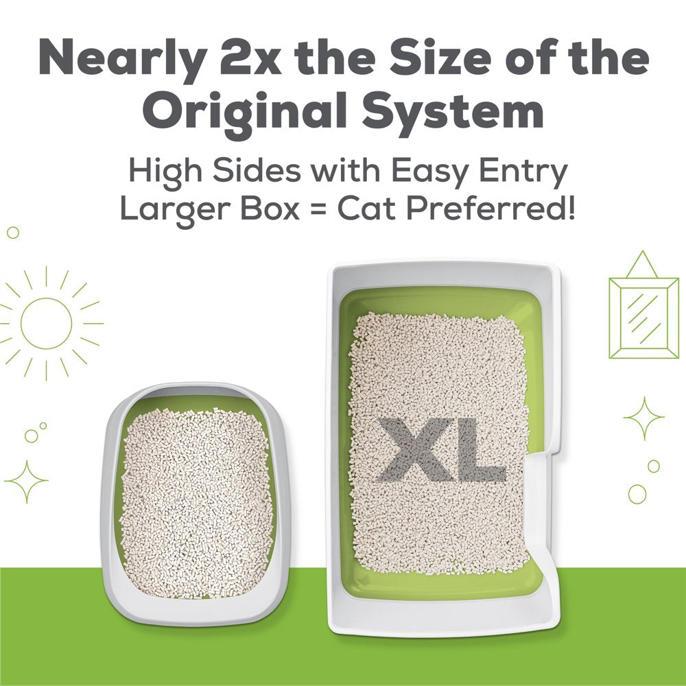 Purina Tidy Cats Breeze Cat Litter Box System Starter Kit, XL Breeze Litter System with Pads & Pellets Animals & Pet Supplies > Pet Supplies > Cat Supplies > Cat Litter Nestlé Purina PetCare Company   