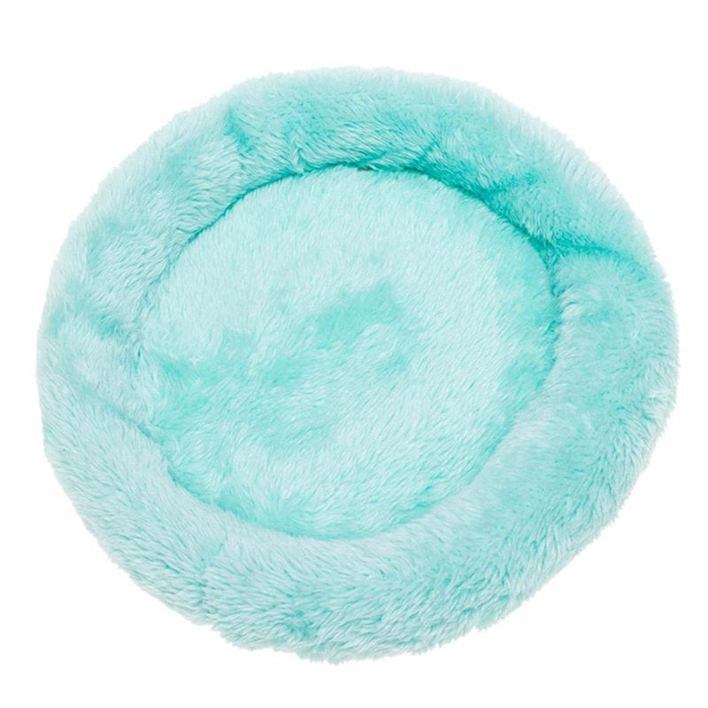 Fymall Pet Winter Warm Sleeping Bed round Soft Fleece Mat for Small Cats Pet, Size: 8.65"/5.9" Animals & Pet Supplies > Pet Supplies > Cat Supplies > Cat Beds Fymall   