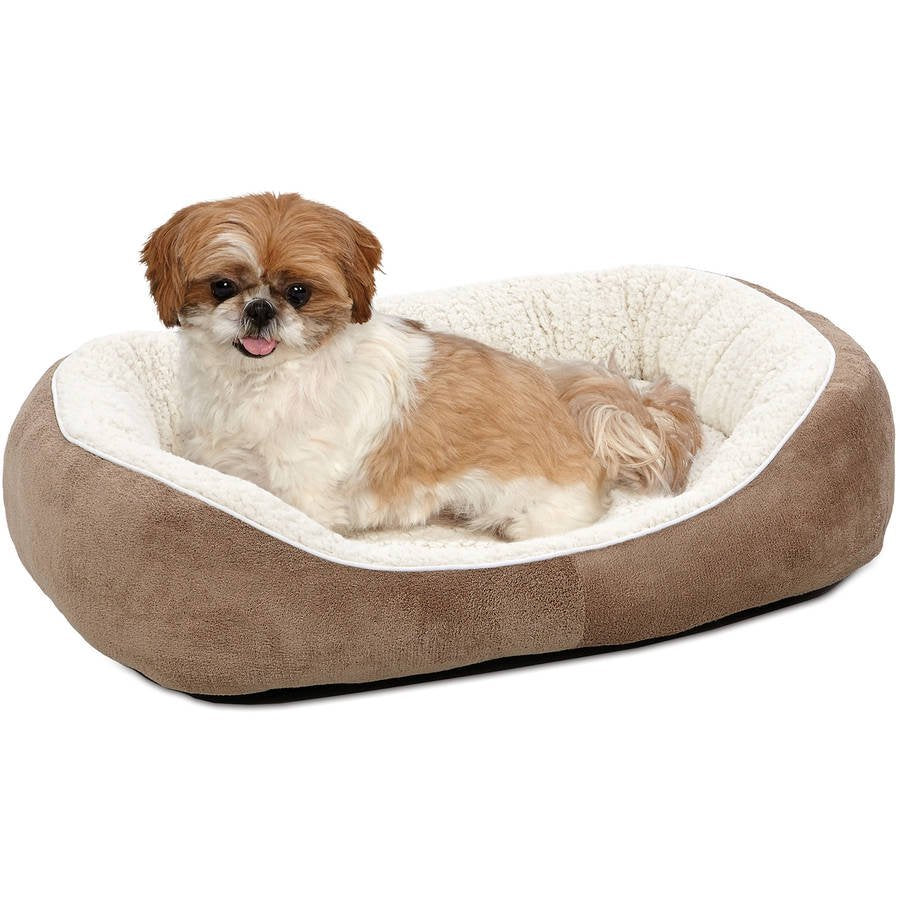 Midwest Ultra-Soft Fleece Dog Cuddle Bed, Medium, Brown Animals & Pet Supplies > Pet Supplies > Cat Supplies > Cat Beds MIDWEST METAL PRODUCTS   