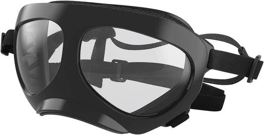 Southvo Dog Goggles Large Breed, Dog Sunglasses Soft Frame with Adjustable Straps,Dog Eye Protection UV Protection (Black) Animals & Pet Supplies > Pet Supplies > Dog Supplies > Dog Apparel SOUTHVO Black  