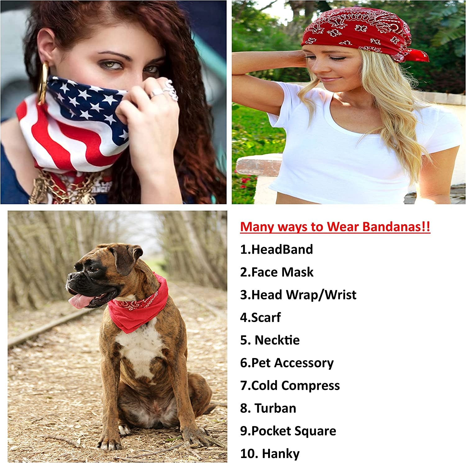 3 Pack Dog Bandana Neck Scarf Paisley 100% Cotton Double Sided Bandanas - Any Pets by M.H.I. (Orange) Animals & Pet Supplies > Pet Supplies > Dog Supplies > Dog Apparel M.H.I.   
