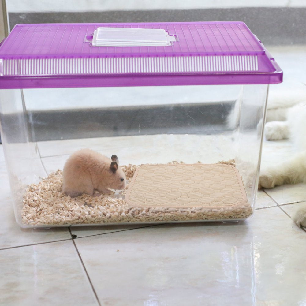Frcolor Cage Liner Hamster Pad Liners Tray Rabbit Ferret Pee Bedding Bird Diaper Training Guinea Bunny Chinchilla Rat Hutch Animals & Pet Supplies > Pet Supplies > Dog Supplies > Dog Diaper Pads & Liners FRCOLOR   