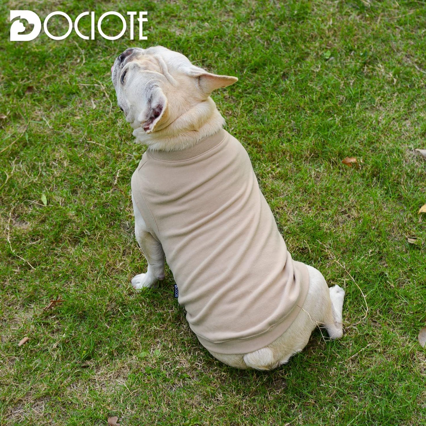 Soft Fleece Dog Sweatshirt - Warm Dog Sweaters for Small Medium Dogs Cats Cold Weather - Cat Sweater Pullover Stretchy Hoodie Easy on - Comfortable Dog Winter Clothes Pet Sweaters Vest for Doggie Animals & Pet Supplies > Pet Supplies > Dog Supplies > Dog Apparel Dociote   