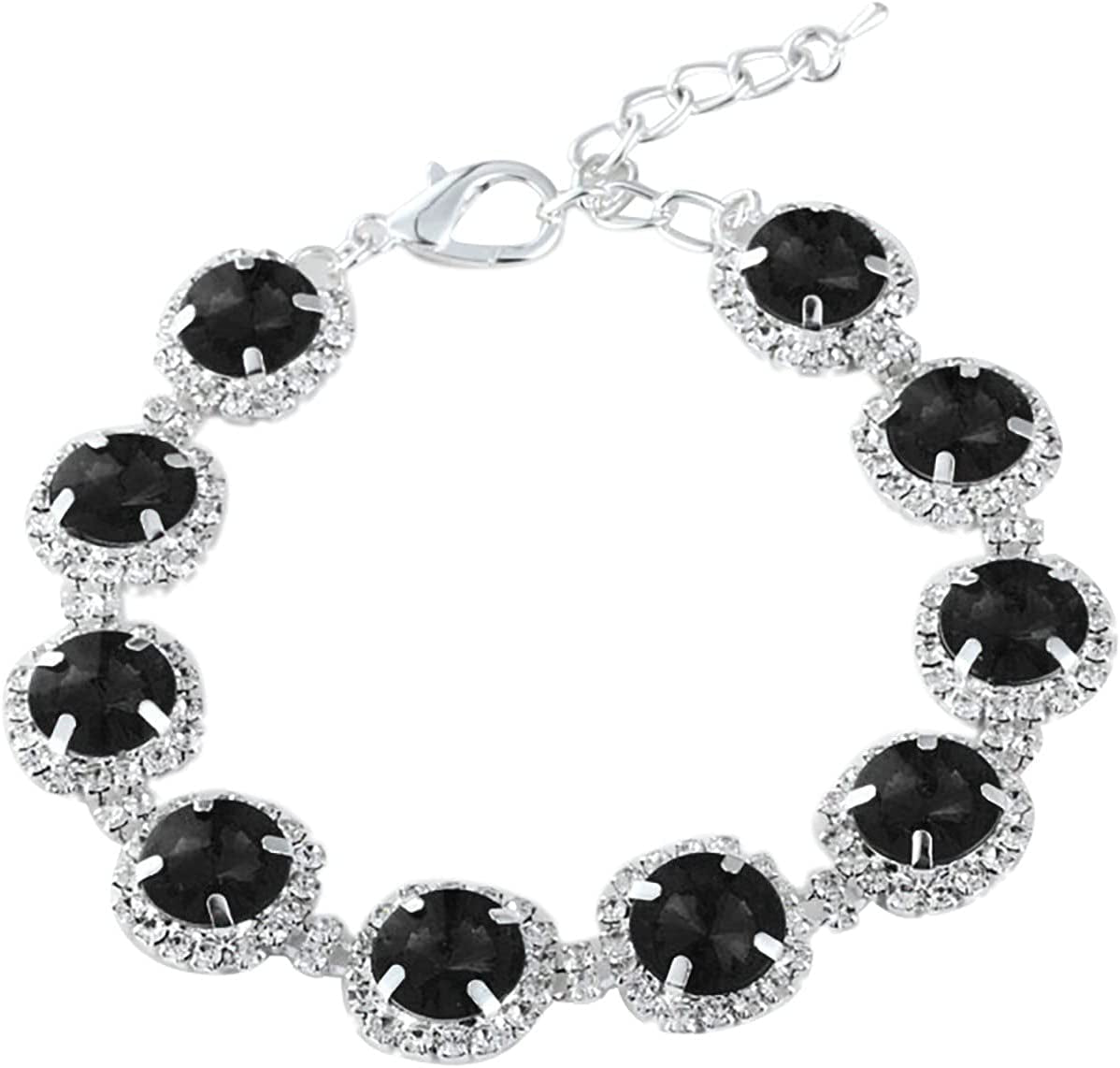 Collars Chocker Fashion Dog Shaped Fancy Pet Shining Rhinestone Pet Necklace Small Dog Collar Animals & Pet Supplies > Pet Supplies > Dog Supplies > Dog Apparel Generic Black Large 